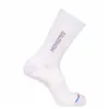 Sports Socks Salomon 365 Crew Cosmic Sky White Trail