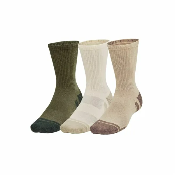 Socks Under Armour Performance Brown 36-41 Fitness 3 Pieces