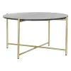 Diivanilaud DKD Home Decor 81 x 81 x 44 cm Marmor Raud