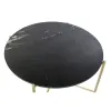 Diivanilaud DKD Home Decor 81 x 81 x 44 cm Marmor Raud