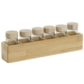 Bambumausteteline DKD Home Decor 32,5 x 6,5 x 6,5 cm