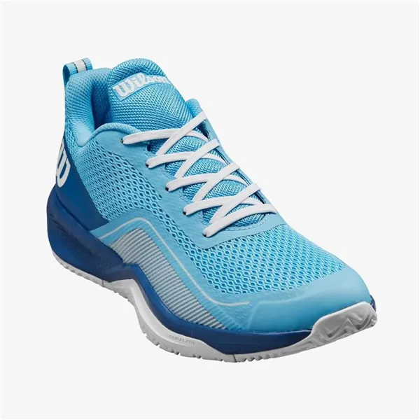 Women's Tennis Shoes Wilson Rush Pro Lite Light Blue