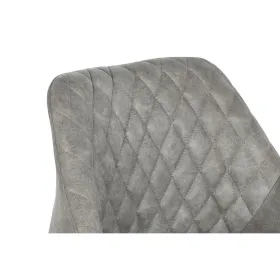 Tuoli DKD Home Decor Musta Harmaa 55 x 58 x 83 cm