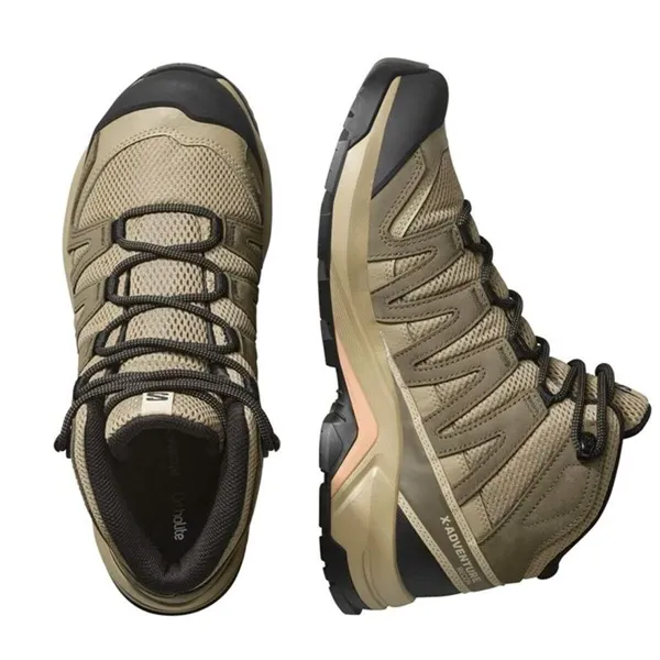 Hiking Boots Salomon X-Adventure Recon Mid Light brown