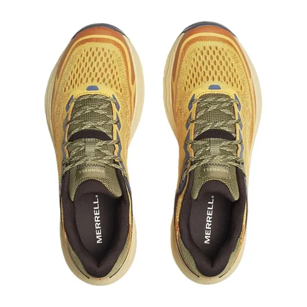 Men's trail running shoes (mountain running) Merrell Nova 4 Yellow Orange