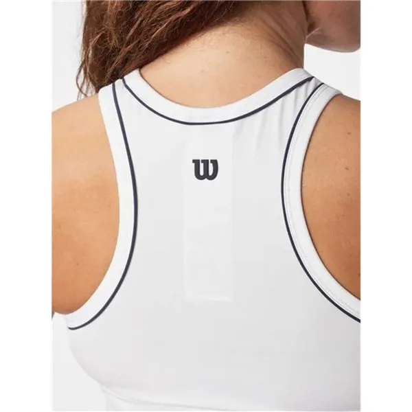 Women's Sleeveless T-shirt Wilson Team Tank White Padel