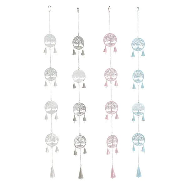 Hanging decoration DKD Home Decor Tree White (4 Units)