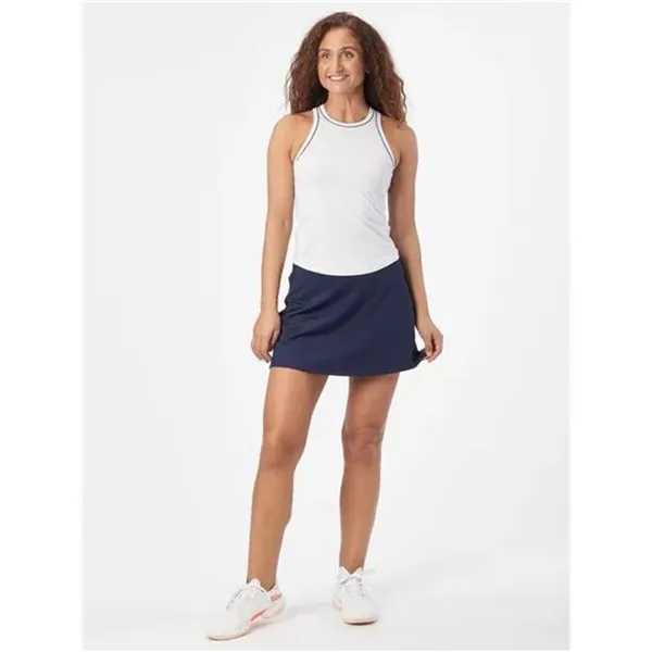 Padel skirt Wilson Team Flat Front Classic Blue