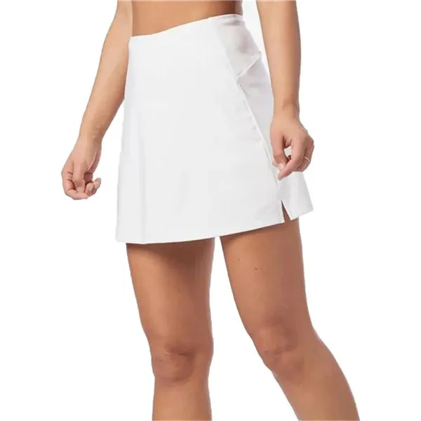 Padel skirt Wilson Team Flat Front White