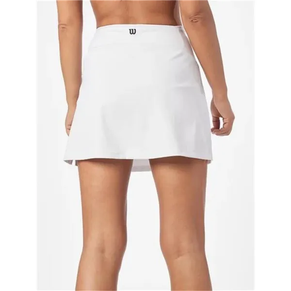 Padel skirt Wilson Team Flat Front White