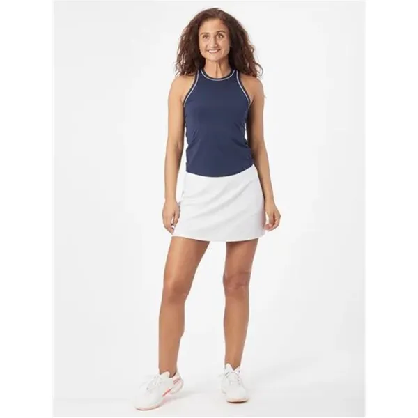 Padel skirt Wilson Team Flat Front White