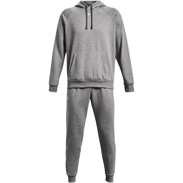 Tracksuit for Adults Under Armour Rivale Fleece Grey Men