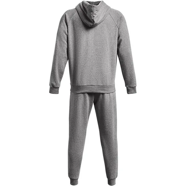 Tracksuit for Adults Under Armour Rivale Fleece Grey Men