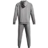Tracksuit for Adults Under Armour Rivale Fleece Grey Men