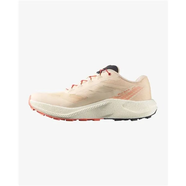 Trail running shoes for women Salomon Pulsar W Tender Beige