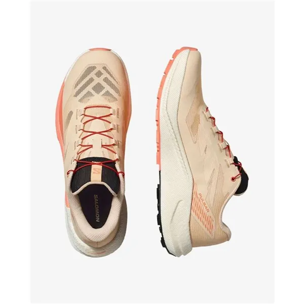 Trail running shoes for women Salomon Pulsar W Tender Beige