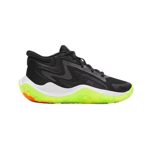 Basketball Shoes for Children Under Armour Gs Jet '25 Black