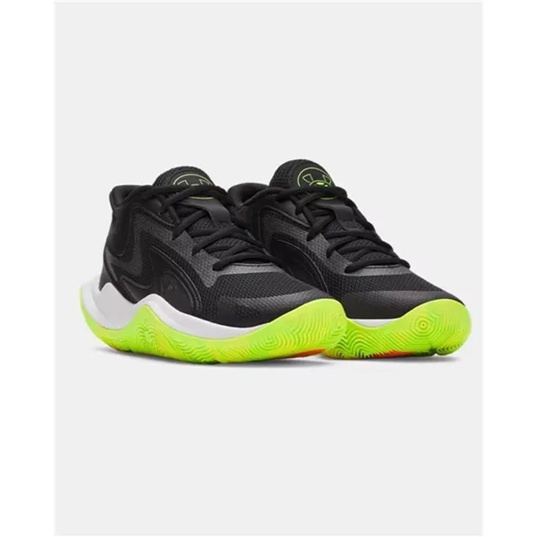 Basketball Shoes for Children Under Armour Gs Jet '25 Black