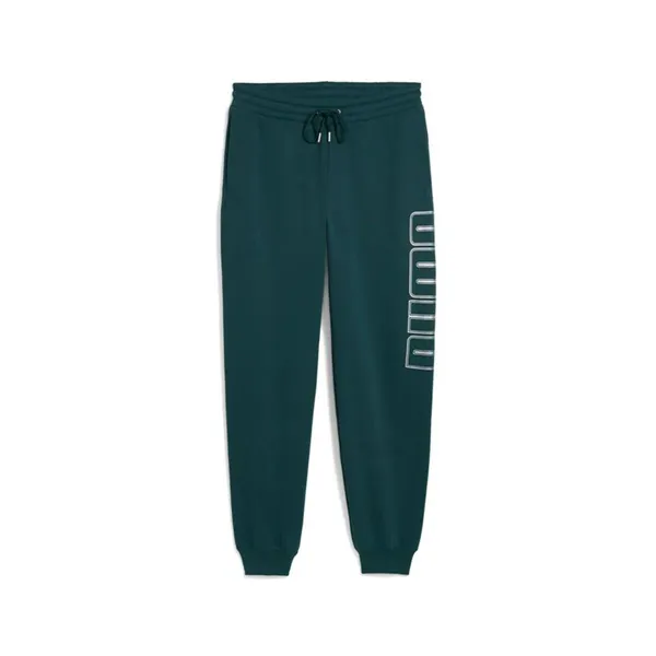 Long Sports Trousers Puma Maximal Metallic Swe Green Men