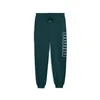 Long Sports Trousers Puma Maximal Metallic Swe Green Men