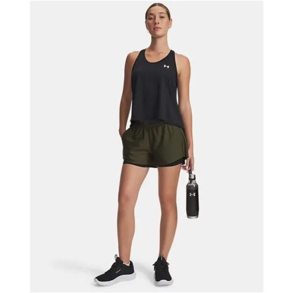 Sports Shorts for Women Under Armour Tech Play Up Black