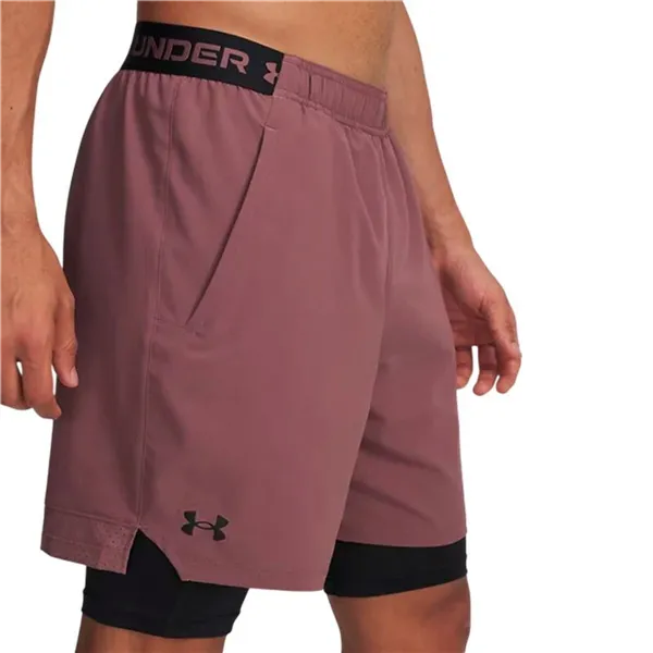 Men's Sports Shorts Under Armour Vanish Woven Brown
