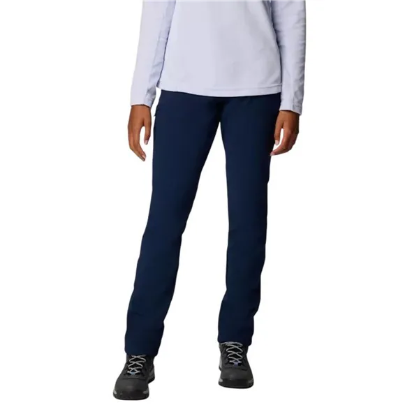 Long Sports Trousers Columbia Back Beauty™ High-Rise Blue Lady