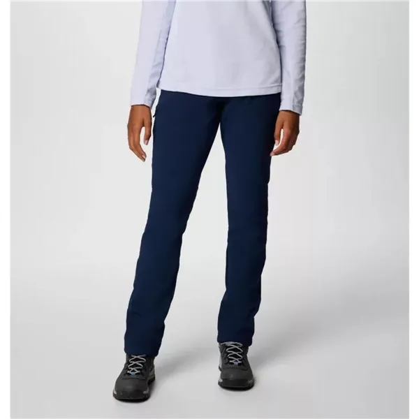 Long Sports Trousers Columbia Back Beauty™ High-Rise Blue Lady