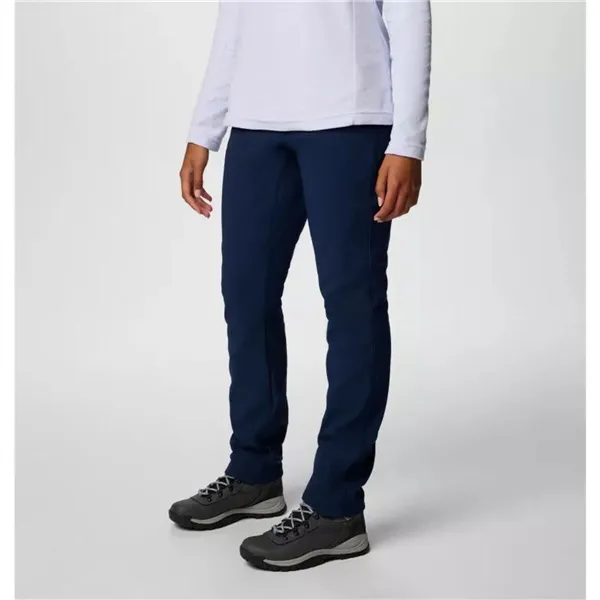 Long Sports Trousers Columbia Back Beauty™ High-Rise Blue Lady
