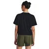 Women’s Short Sleeve T-Shirt Under Armour Black Fitness