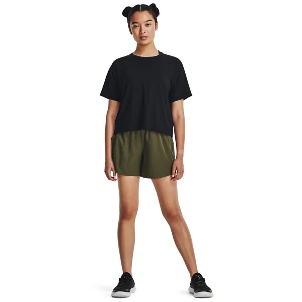 Women’s Short Sleeve T-Shirt Under Armour Black Fitness