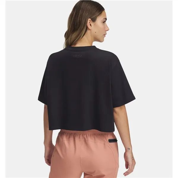 Women’s Short Sleeve T-Shirt Under Armour Black Fitness