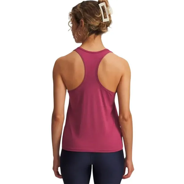 Women's Sleeveless T-shirt Under Armour Tech Knockout Crimson Red Fitness