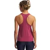 Women's Sleeveless T-shirt Under Armour Tech Knockout Crimson Red Fitness