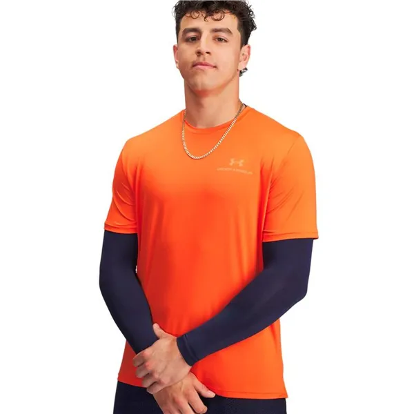 Short-sleeve Sports T-shirt Under Armour Vanish Energy Ss Orange