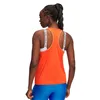 Women's Sleeveless T-shirt Under Armour Tech Knockout Orange Fitness