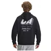 Men’s Hoodie Under Armour Rival Fleece Hbr Logo Hd Black