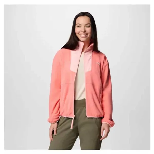 Fleece Lining Columbia Sequoia Grove™ Full Zip Salmon Lady