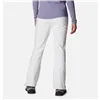 Long Sports Trousers Columbia Roffee Ridge IV White