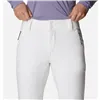 Long Sports Trousers Columbia Roffee Ridge IV White