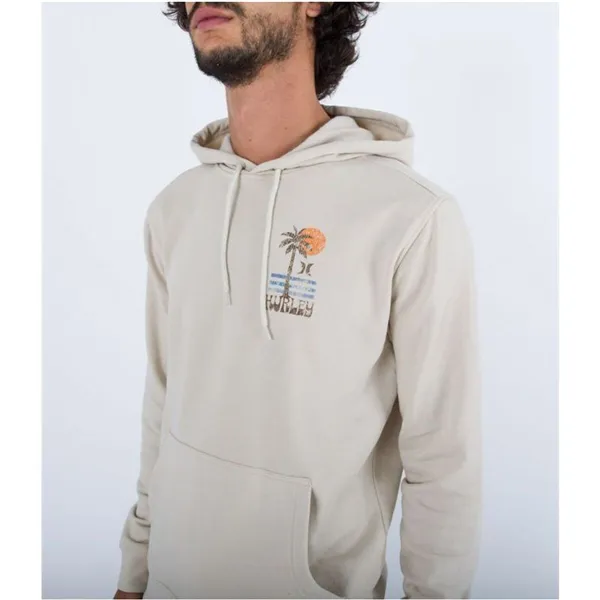 Men’s Hoodie Hurley Hurley 77 Beige