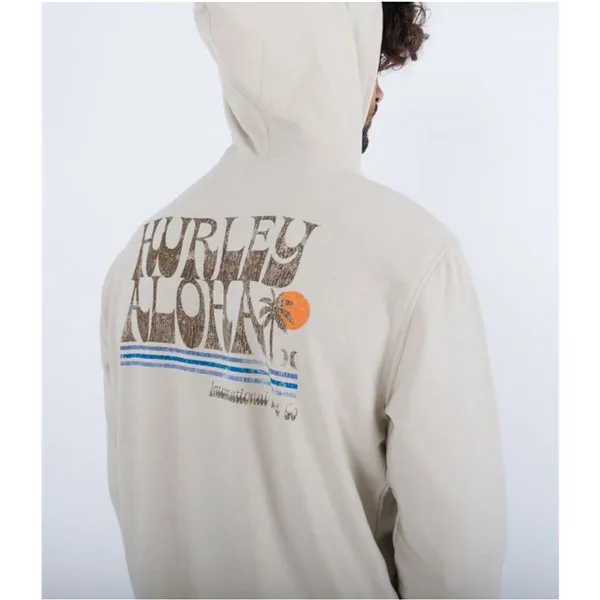Men’s Hoodie Hurley Hurley 77 Beige