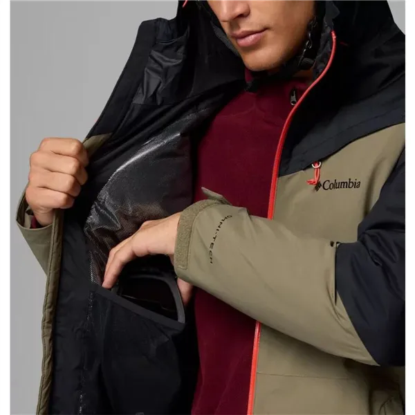 Ski Jacket Columbia Iceberg Point™ II Brown Black Men
