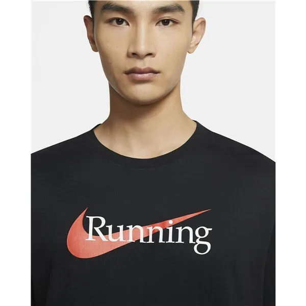 Men’s Short Sleeve T-Shirt Nike Dri-FIT Black