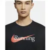Men’s Short Sleeve T-Shirt Nike Dri-FIT Black