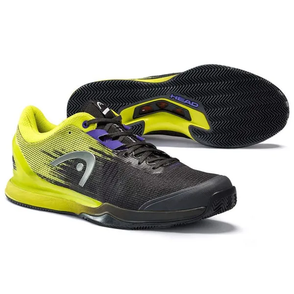 Men's Tennis Shoes Head Sprint Pro 3.0 Ltd. Clay Black
