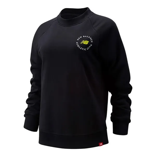 Men’s Long Sleeve T-Shirt New Balance Essentials Athletic Club Crew Black