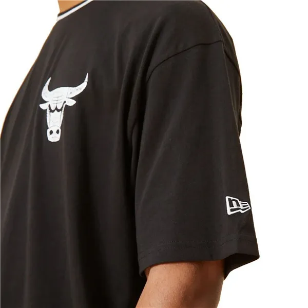 Basketball shirt New Era Chicago Bulls Graphic M Black