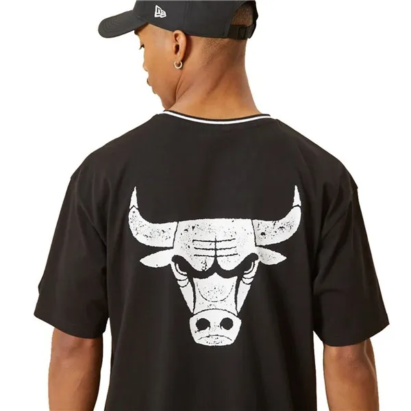 Basketball shirt New Era Chicago Bulls Graphic M Black
