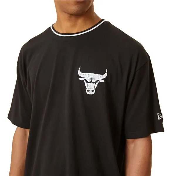 Basketball shirt New Era Chicago Bulls Graphic M Black